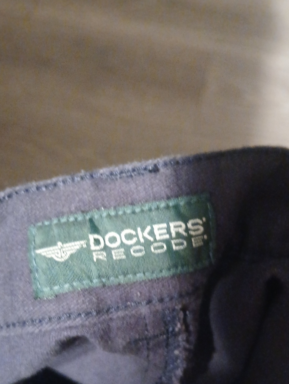 Men’s Dark Navy Chino Jeans Dockers Size 42